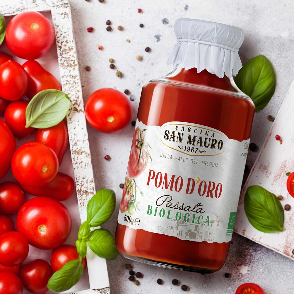 alberto-bensi-packaging-branding-cascina-san-mauro-pomo-doro-passata-biologicac-cover-case-history